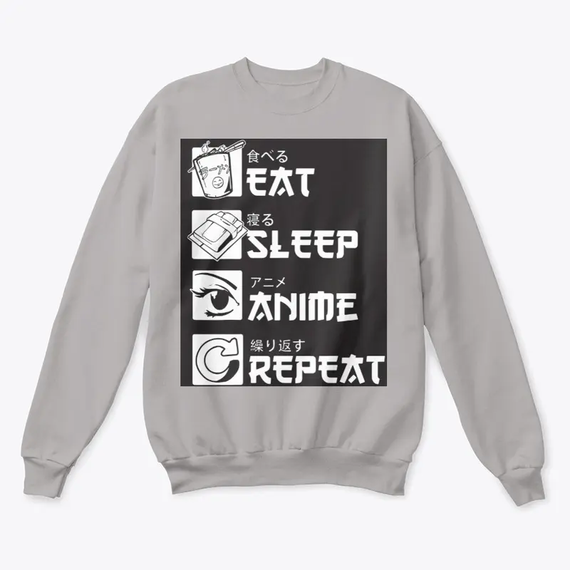 Eat Sleep Anime Repeat 